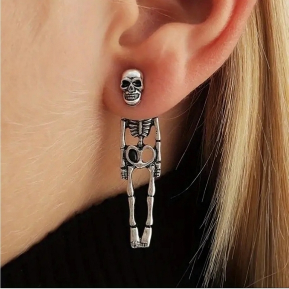 Skeleton Earrings - Picture 2 of 4